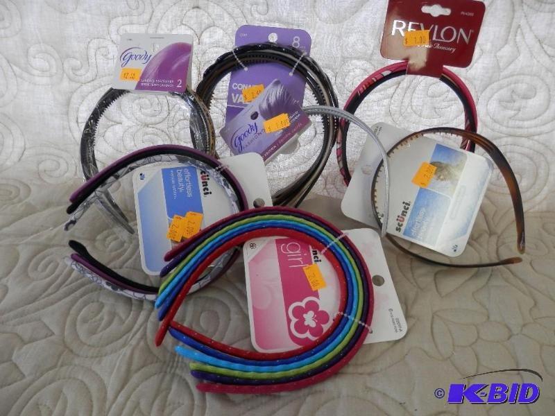 lot of 7 headbands, great for resal...