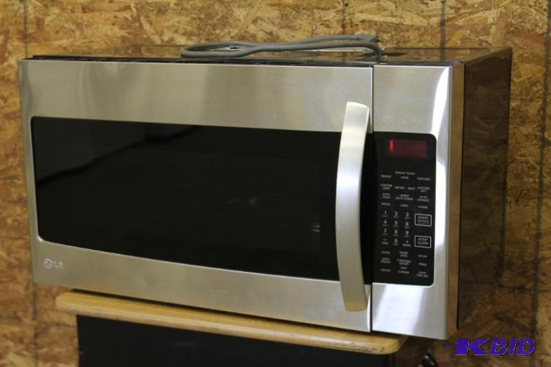 New LG 1.7 CU. FT. OVER THE RANGE CONVECTION MICROWAVE OVEN