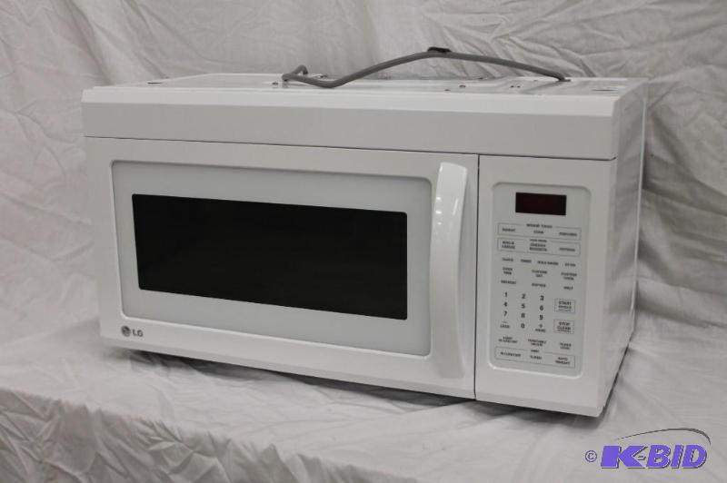 NEW LG 1.8 CU. FT. OVER THE RANGE MICROWAVE OVEN