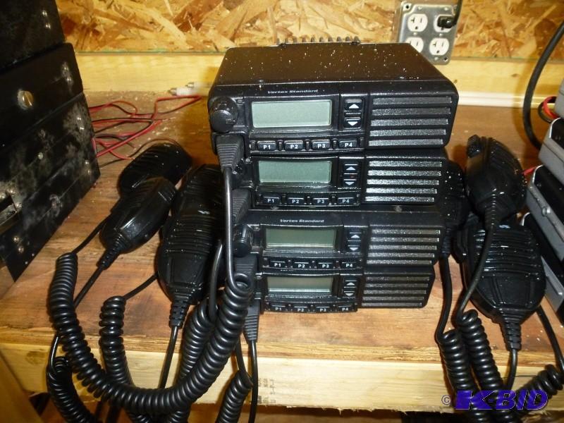 lot 44 image: Vertex 2 way Radios Model# VX2200 ...