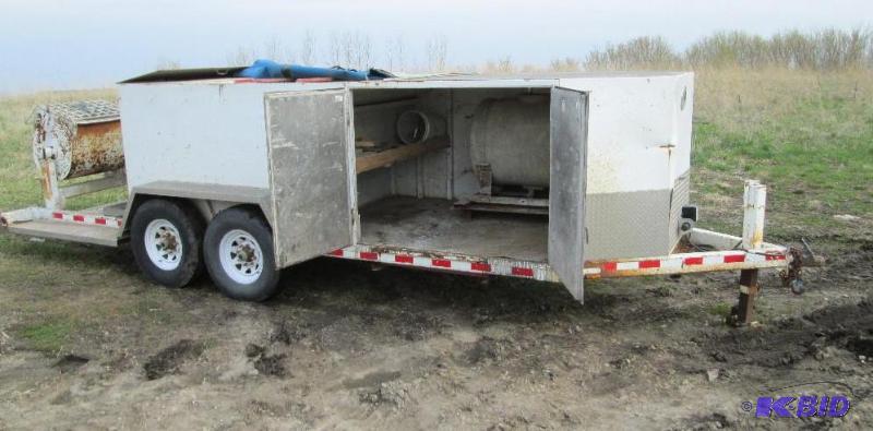 2000 Cement working trailer with mi...