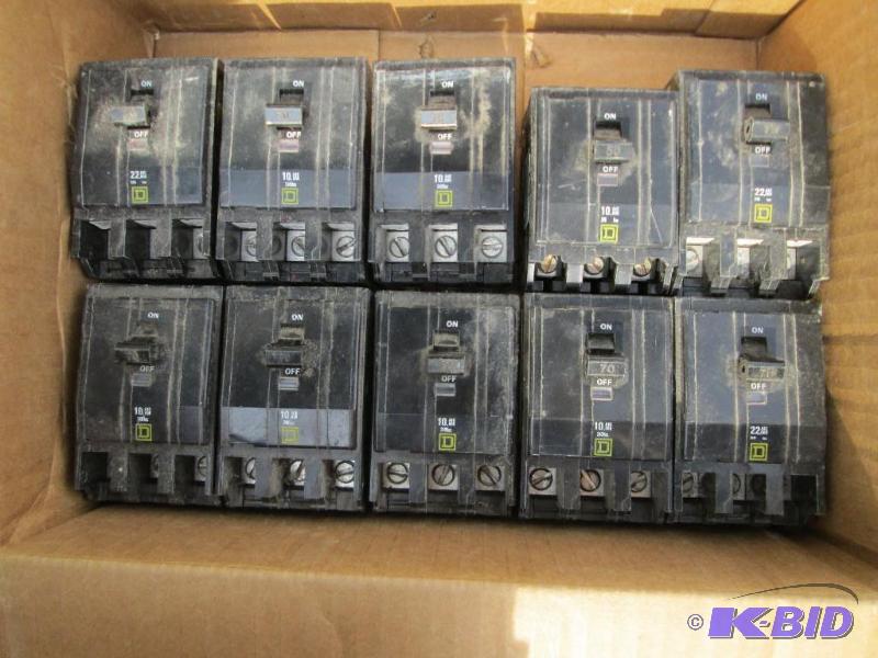Lot of 10 total 1 each 150 Amp, 9 ...