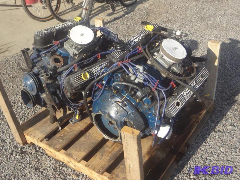 (2) Chrysler 318 Marine Engines, On...