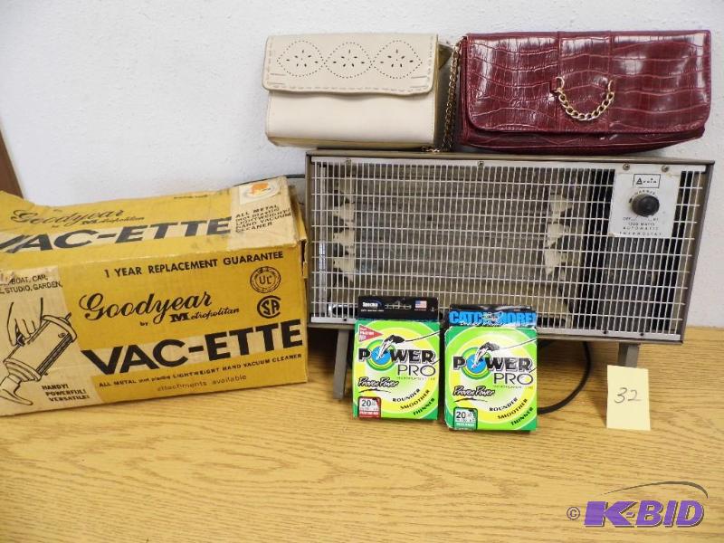 Vintage Vac-Ette, Heater and Misc
