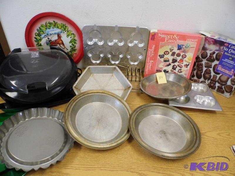 Molds, Pans and Foreman Grill