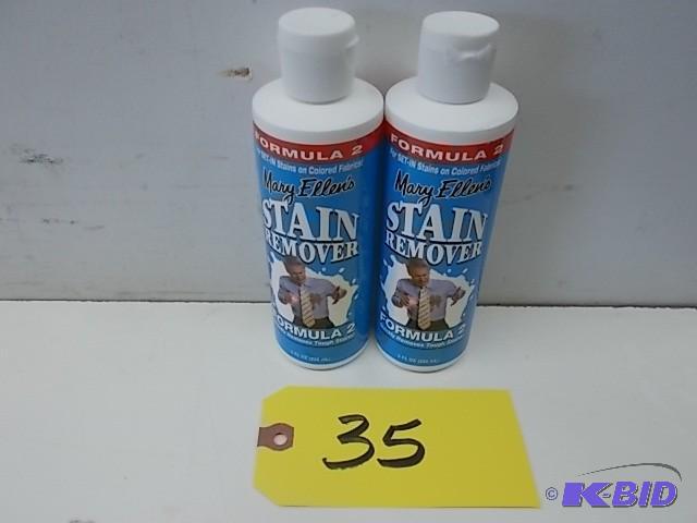 lot 35 image: (2) Mary Ellens 8 oz. Stain Remove...
