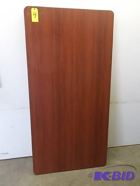lot 4 image: Banquet Table, 3 x 6, Folding Leg...
