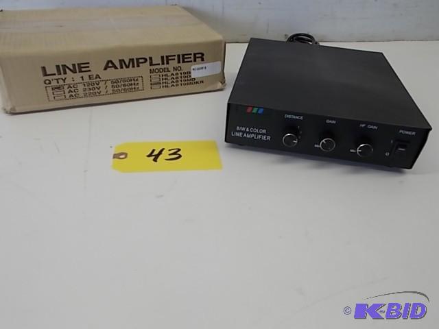 lot 43 image: Linear Model HLA819MD Line Amplifie...