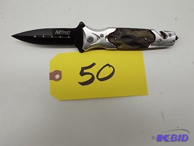 lot 50 image: M-Tech MT-547SC Spring Assisted Loc...