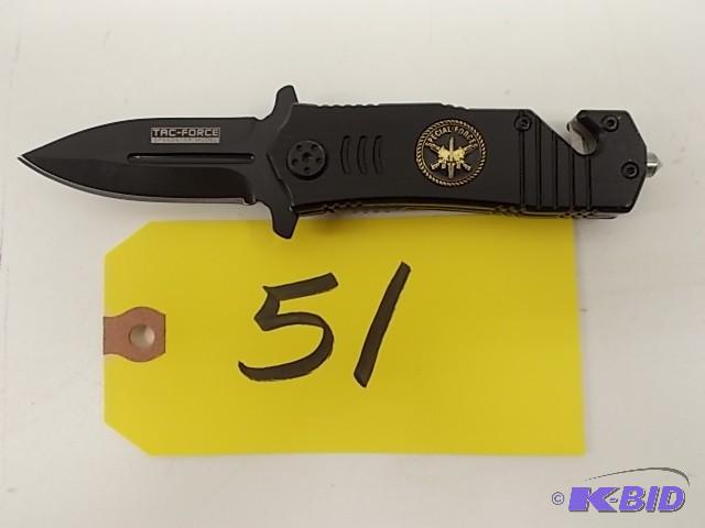 lot 51 image: Super Knife Spring Assisted Lockbla...