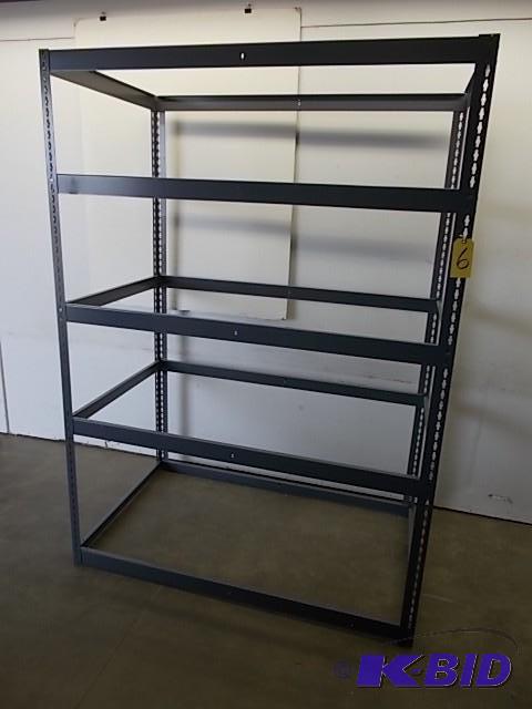 lot 6 image: Steel 5 Level Shelf Unit, 36 x 60 x...