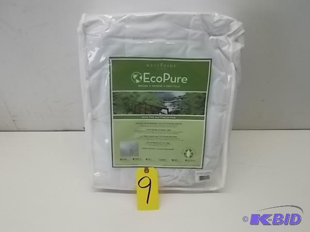 lot 9 image: West Point EcoPureQueen Size Quilte...