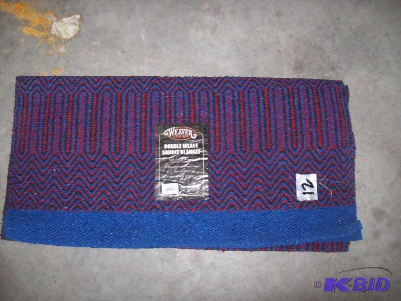Saddle blanket item 12...