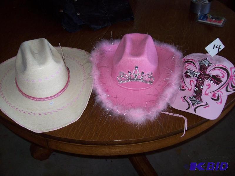 Womensyouth cowgirl hats and base...