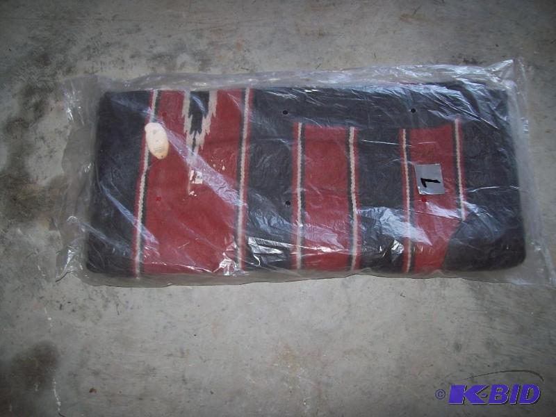 Saddle blanket item 7...