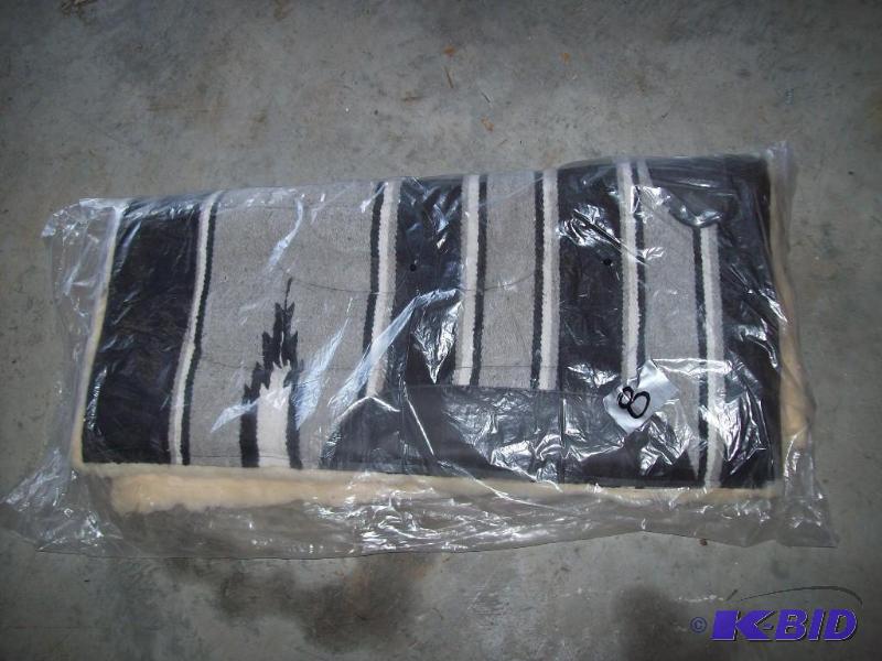 Saddle blanket item 8...