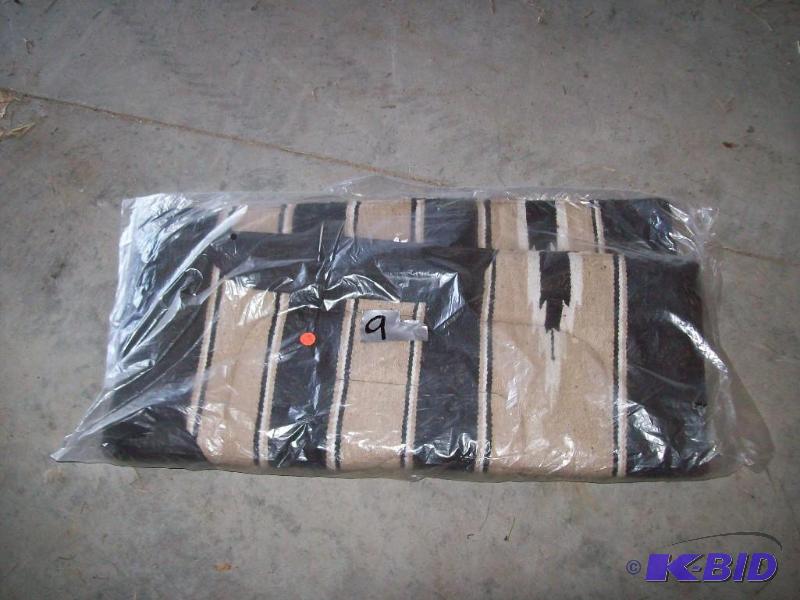Saddle blanket item 9...
