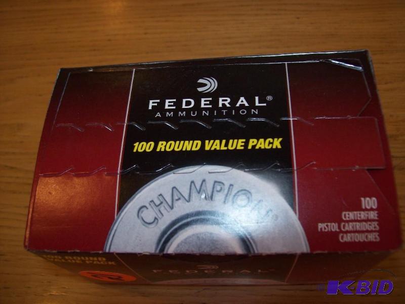 Federal 9mm Luger -Value pack 100 r...