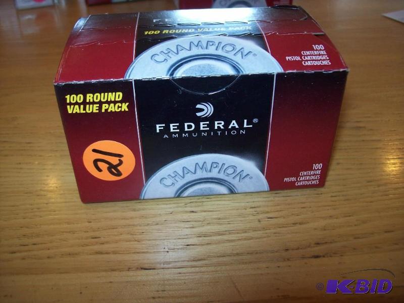 Federal 9mm Luger -Value pack 100 r...