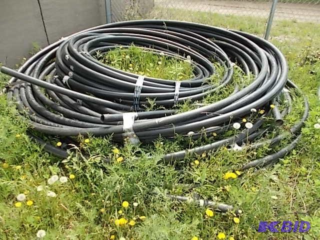 Pile of 2&quot Poly Pipe with Tees...
