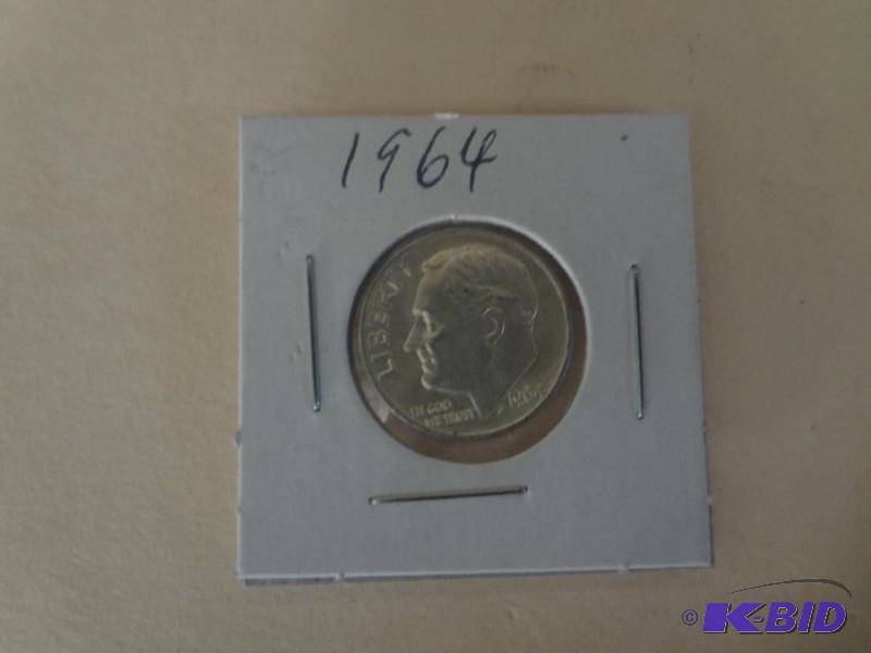 1964 Roosevelt Dime, Proof Like...