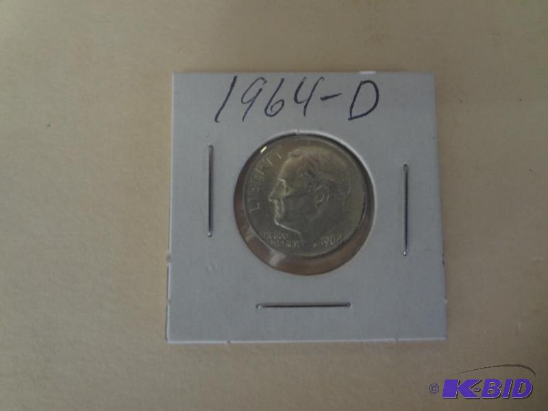 1964-D Roosevelt Dime...