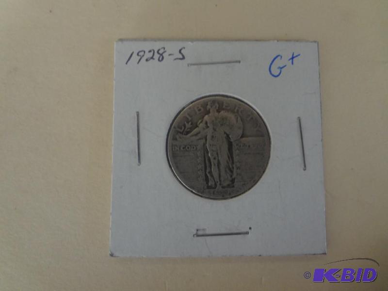 1928-S Standing Liberty Quarter, Ha...