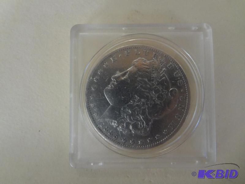 1885 Morgan Silver Dollar, FVF...