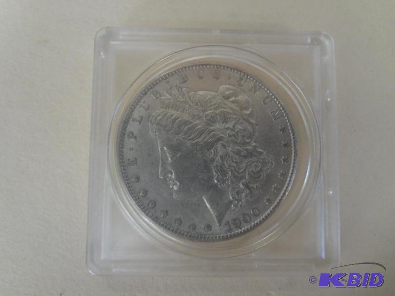 1900 Morgan Silver Dollar, EF...