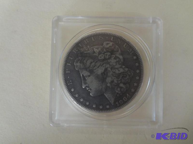 1904-O Morgan Silver Dollar, FVF...
