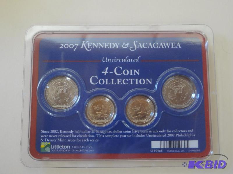 2007 Kennedy &amp Sacagawea - 4-Co...