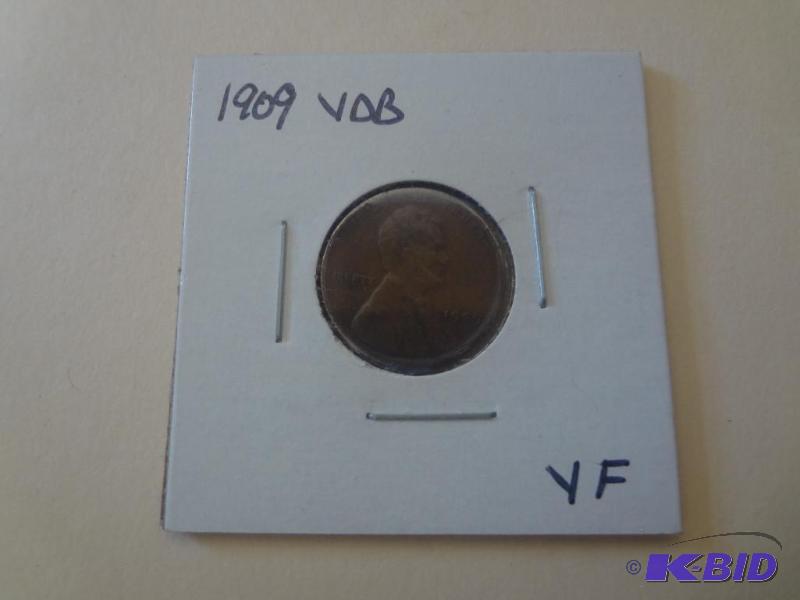 1909 VDB Lincoln Wheat Cent - Grade...