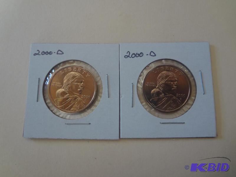 2000-D Sacagawea US Dollars (Qty. 2...