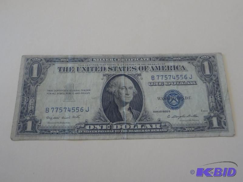 1935 G - $1 Dollar Silver Certifica...