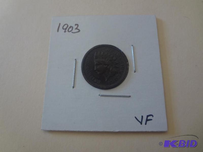 1903 Indian Head Cent - Grade VF...