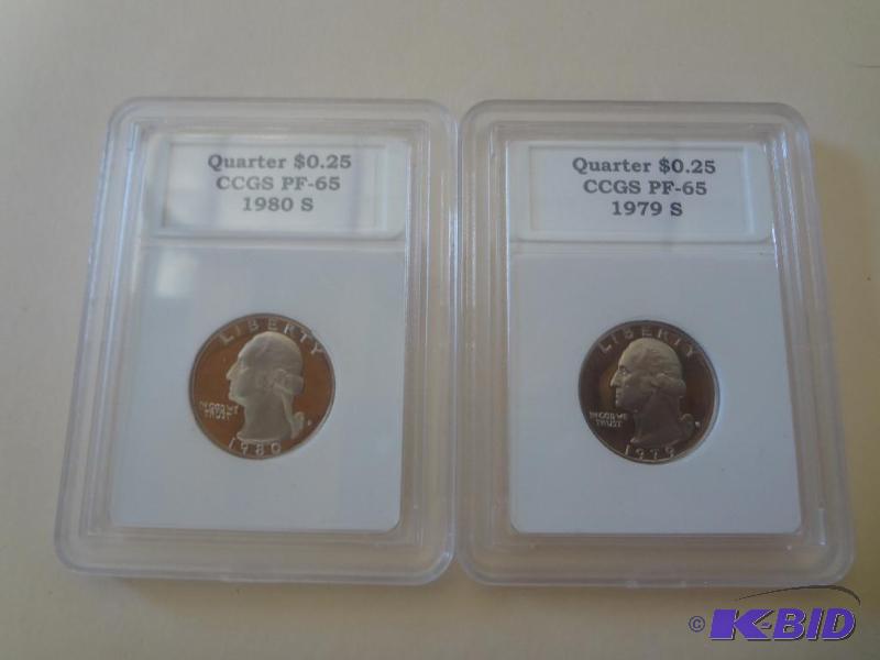 1979-S &amp 1980-S Washington Quar...