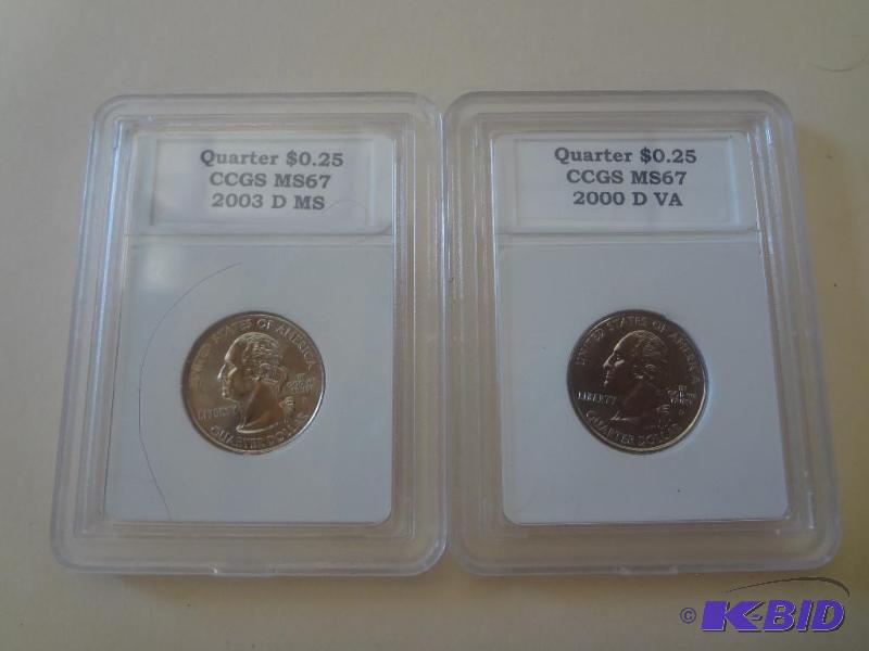 2000-D &amp 2003-D Washington Quar...