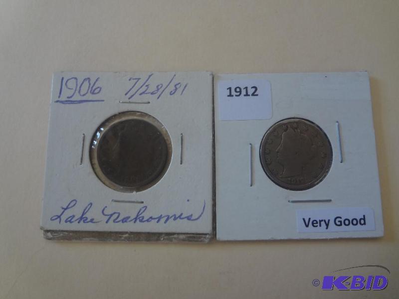1906 (Grade G) &amp 1912 (Grade VG...