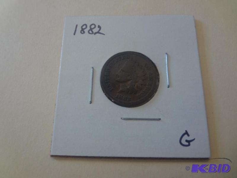 1882 Indian Head Cent - Grade G...