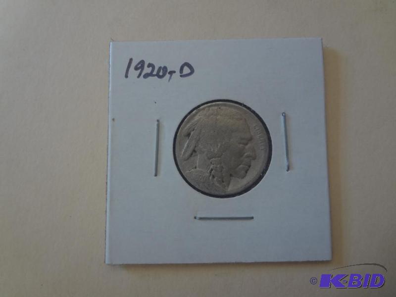 1920-D Buffalo Nickel (Organic Rest...
