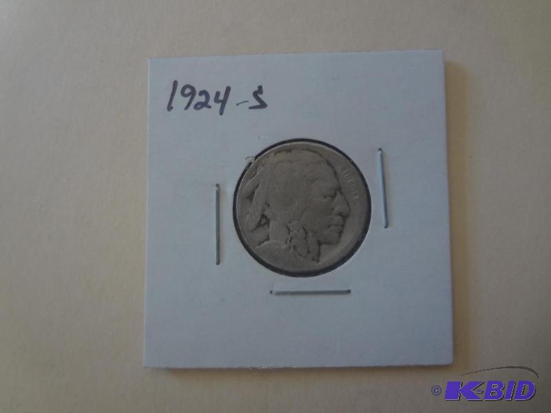 1924-S Buffalo Nickel (Organic Rest...