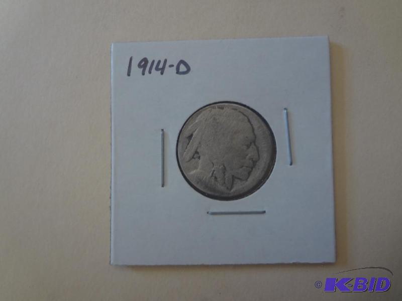 1914-D - Buffalo Nickel (Organic Re...