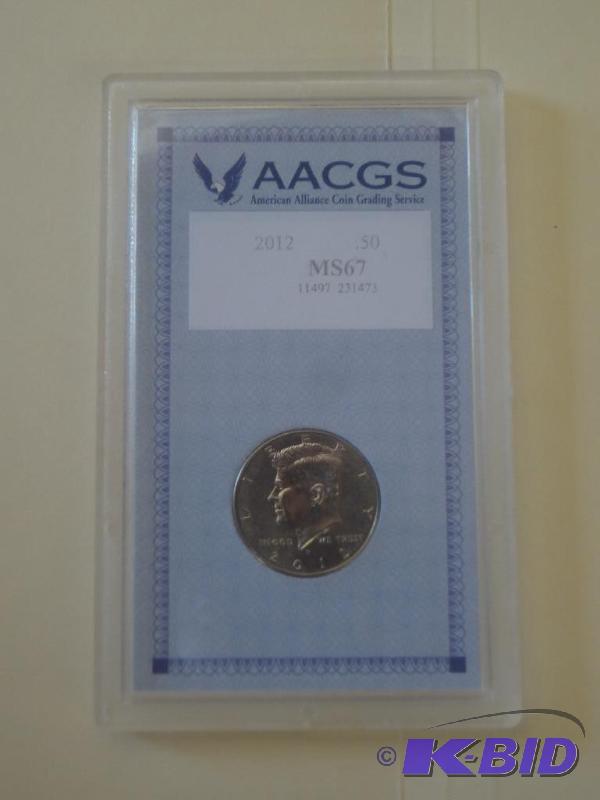 2012 Kennedy Half Dollar - AACGS Sl...