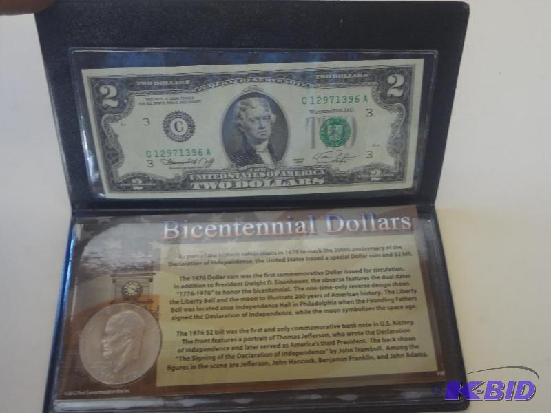 1976 $2 US Federal Reserve Note &am...