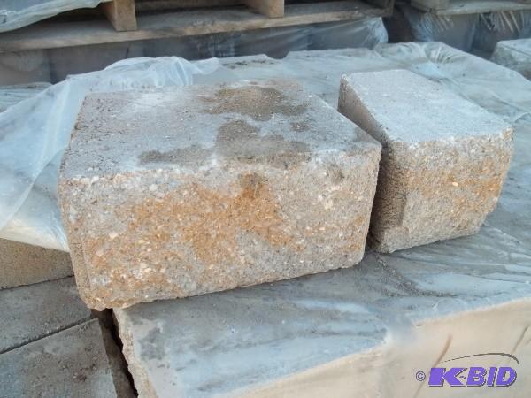 TAN  GRAY FREE STANDING RETAINING ...