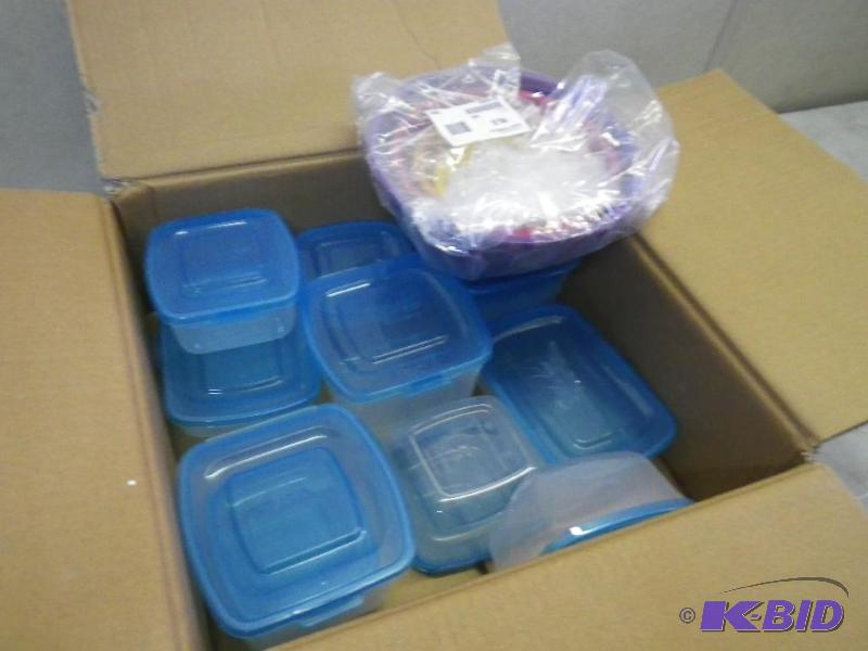 containers and mixing bowls, new...