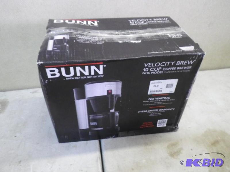 Bunn coffee maker...