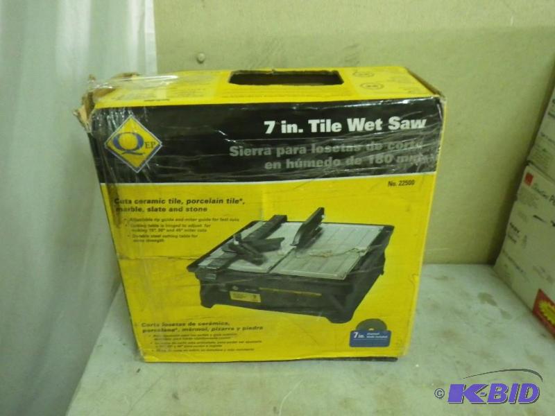 7 in tile saw...