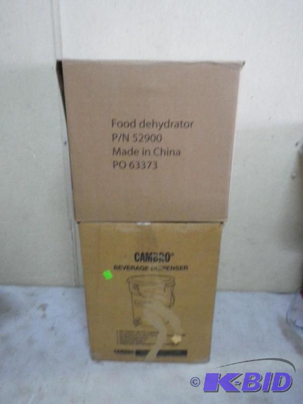 2 food dehydrators...