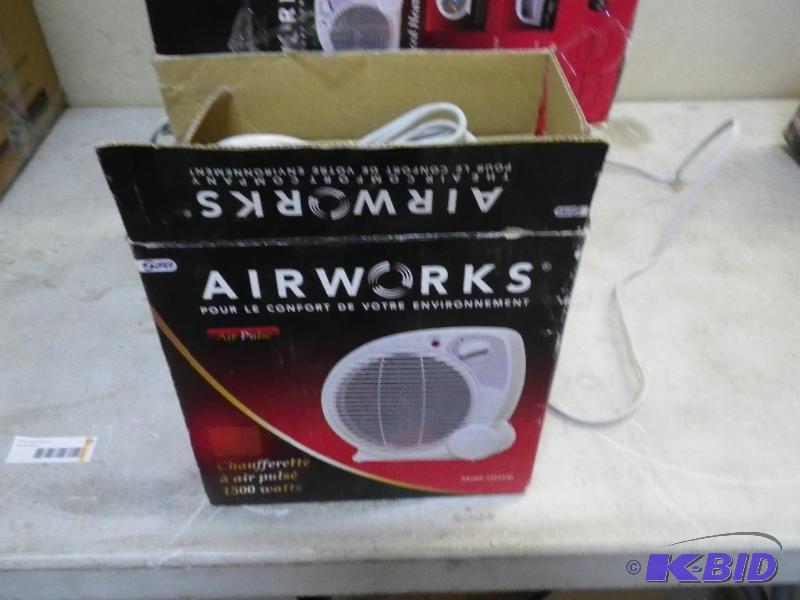 10 air works heaters, parts or repa...